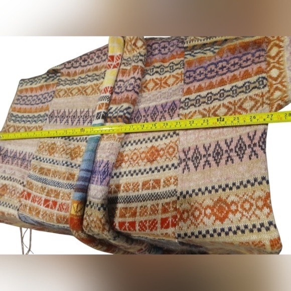 Free People Match Maxi Cardigan Mixed Print Long Open Womans Medium - Picture 4 of 10